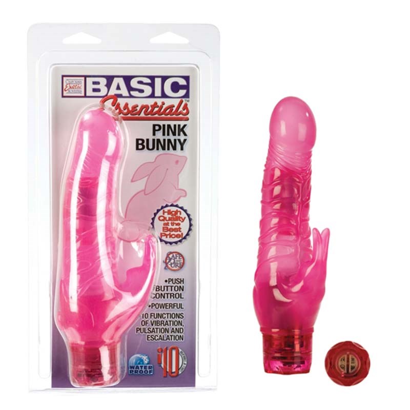 Basic Essentials Bunny Vibrator - - Rabbit Vibrators