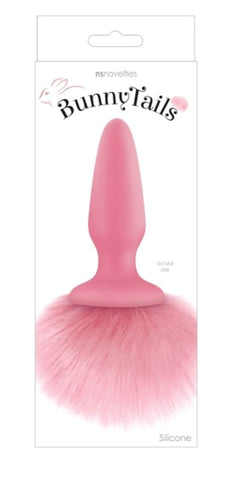 Bunny Tails Silicone Butt Plug by NS Novelties - Butt Plugs