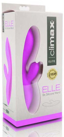 Climax Elite Elle 9X Waterproof Rabbit Vibrator by Topco - Rabbit Vibrators