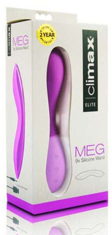 Climax Elite Meg 9X Waterproof Silicone Vibrator by Topco - Waterproof Vibrators