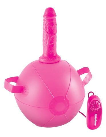 Dillio Vibrating Inflatable Mini Sex Ball - Inflatable Dildos and Vibrators