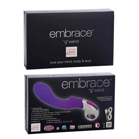 Embrace G Wand G-Spot Massager by CalExotics - G-Spot Vibrators
