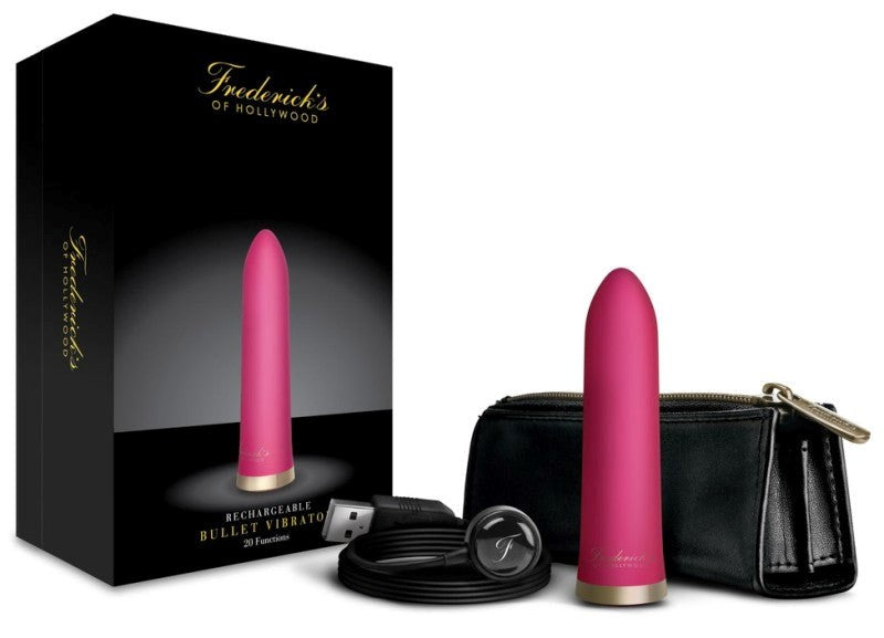 Fredericks Of Hollywood Rechargeable Bullet Vibrator - - Waterproof Vibrators