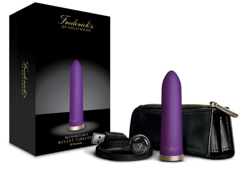 Fredericks Of Hollywood Rechargeable Bullet Vibrator - - Waterproof Vibrators