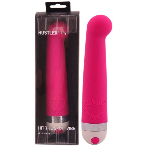 Hit The Spot G-Clitoral Silicone - - G-Spot Vibrators