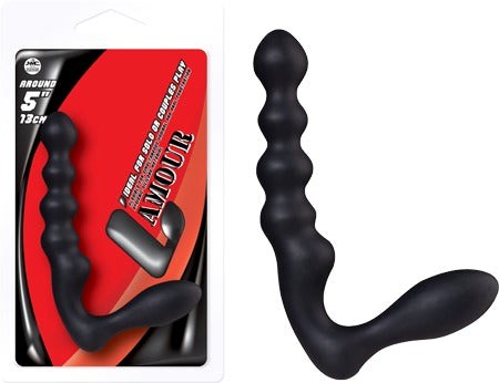 L'Amour 5" L Shape Double Dong by NANMA Corporation - Double Ender
