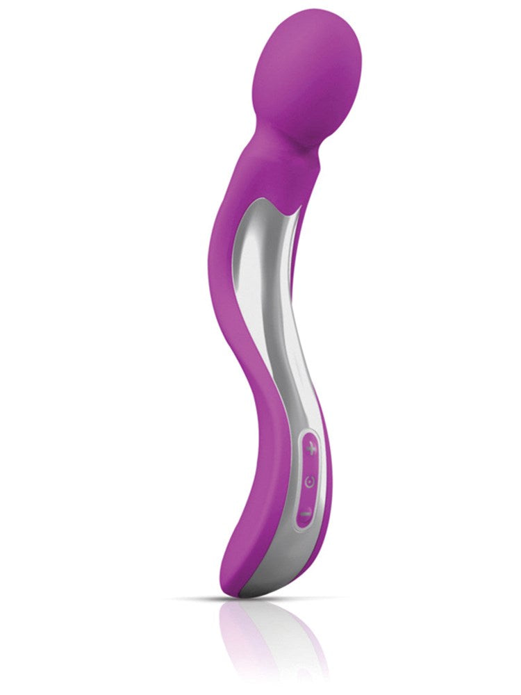 Playful Seduction Wand Silicone Rechargeable - - Personal Massagers