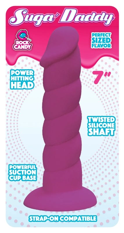 Rock Candy Suga Daddy 7 inch Dildo - - Realistic Dildos