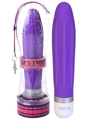 Silicone Fleur De Lis Delight by Evolved - Mini & Slim Vibrators