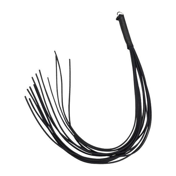 Spartacus Enterprises' Versatile Leather Thong Whip - Explore Intimate Pleasures - Whips And Crops