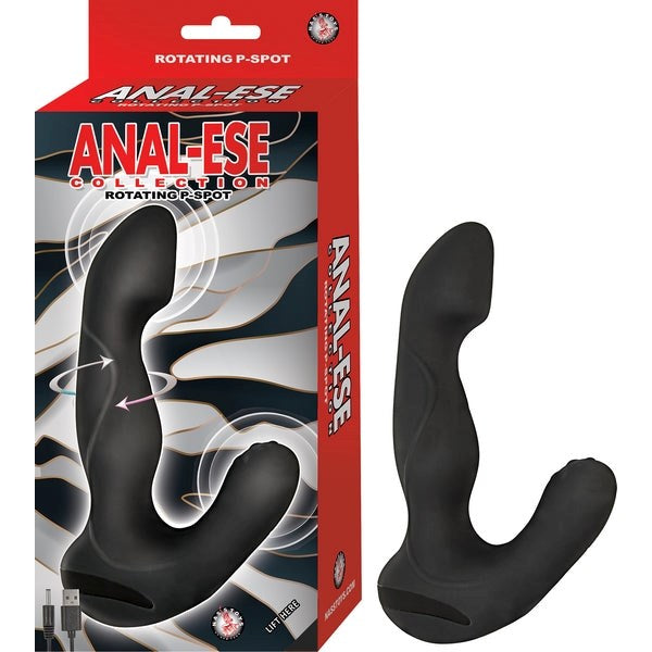 Nasstoys Dual-Motor Silicone Rechargeable Anal Massager - ANAL-ESE 3 - Prostate Toys