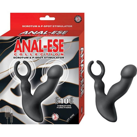 Anal Ese Scrotum And P-Spot Stimulator by Nasstoys - Prostate Toys
