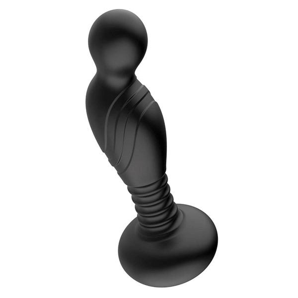 ASS-SATION Remote Vibrating P-Spot Plug Textured Shaft - Prostate Toys