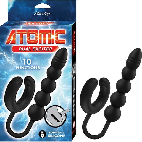 ATOMIC Vibrating C-Ring and Prostate Massager by Nasstoys - Prostate Toys
