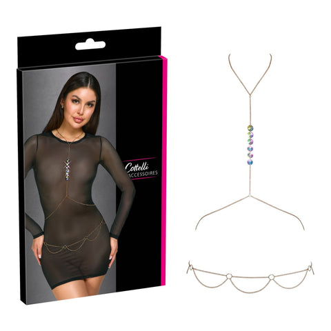 Cottelli Womens Sexy Body Chain Her Fetish by Orion - Her Fetish