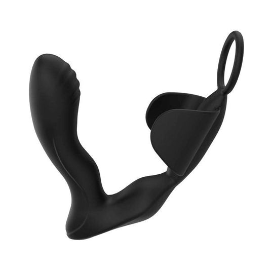 Nasstoys Dual-Motor P-Spot Massager - Heating, Vibrations, and Cock Ring
