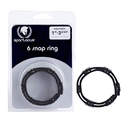 Adjustable Leather Penis Ring by Spartacus Enterprises - Cock Rings