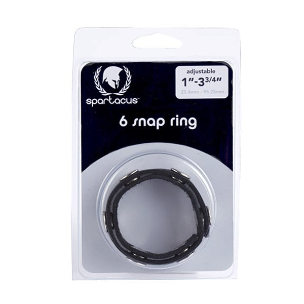 Adjustable Leather Penis Ring by Spartacus Enterprises - Cock Rings