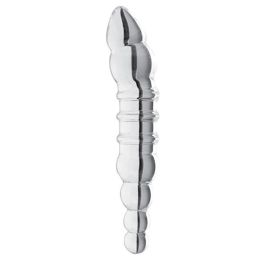Sparkling Bliss - Borosilicate Glass Dual Dildo for Enchanced Sensations