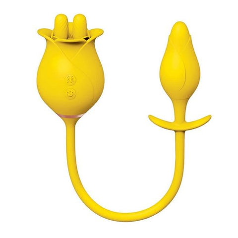 Clit Tastic Tulip Finger Back And Forth Massager With Plug - Finger and Tongue Vibrators
