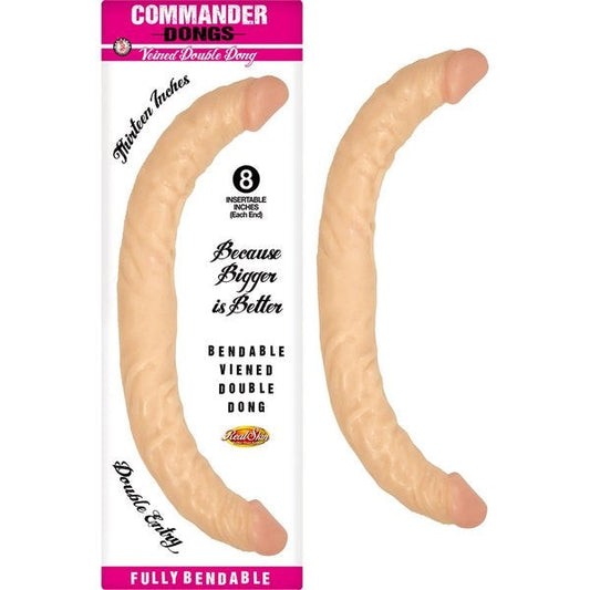 COMMANDER DONGS - Lifelike 13" Dual Pleasure Massager