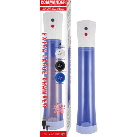 COMMANDER Deluxe Vacuum Penis Pump by Nasstoys - Penis Pumps And Stretchers