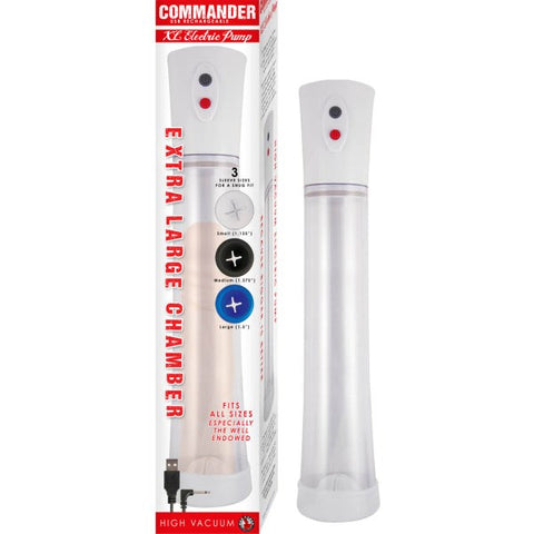COMMANDER Deluxe Vacuum Penis Pump by Nasstoys - Penis Pumps And Stretchers