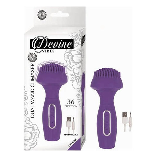 Devine Vibes Dual Wand Climaxer 36 Functions by Nasstoys - Body Wands