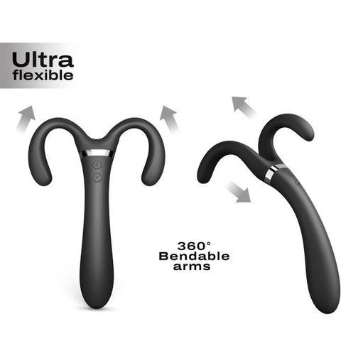Infinite Joy - Triple Motor Dual Armed Stimulator - Sex Toys For Couples