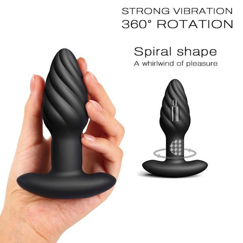 Spin Rimming Pleasure Plug by Marc Dorcel Toys - Butt Plugs