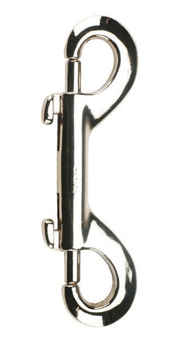 Double Ended Metal Bondage Snap Hook 3 Inch - Cuffs and Restraints