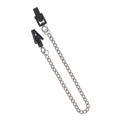 Endurance Plastic Grabber Nipple Clamps With Chain - Nipple and Clit Clamps