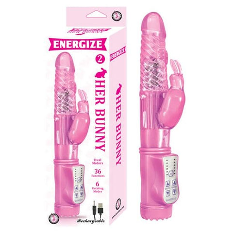 Energize Her Bunny 2 Rotating And Vibrating Functions - Rabbit Vibrators