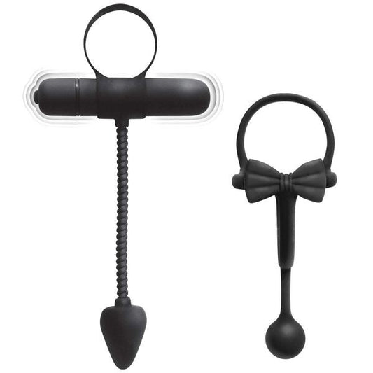 ENHANCER Cockring & Stretchy Butt Plug Set by Nasstoys - Sex Kits