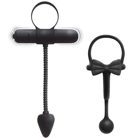 ENHANCER Cockring & Stretchy Butt Plug Set by Nasstoys - Sex Kits