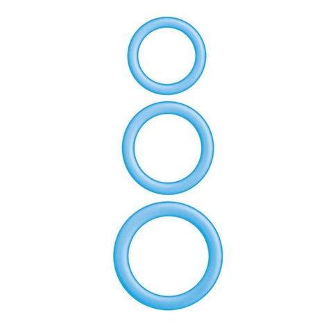 Enhancer Glow Cock Rings Thick Firm Stretchy - Stretchy Cock Rings