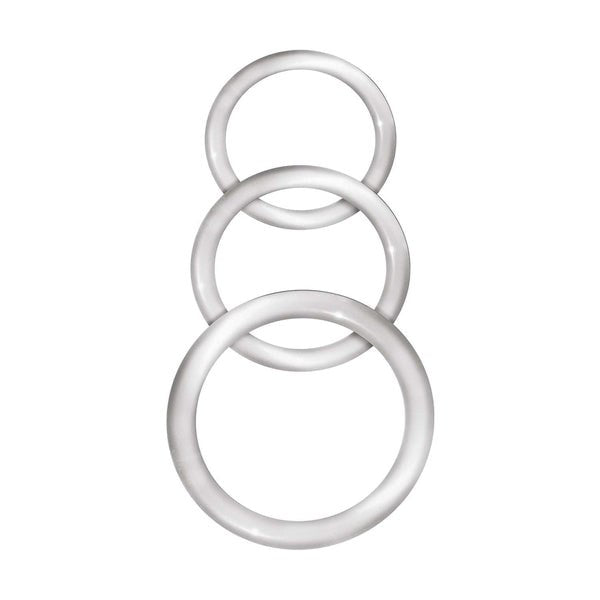 Nasstoys ENHANCER - Versatile Silicone Cockring Trio - Cock Ring Sets