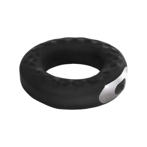 Enhancer Vibrating Cockring 10 Speeds Silicone Abs - Vibrating Cock Rings
