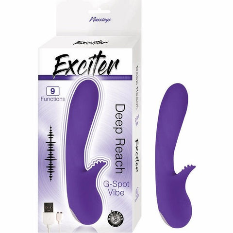 Exciter 4 5 Inch Insertable G-Spot Vibrator by Nasstoys - G-Spot Vibrators