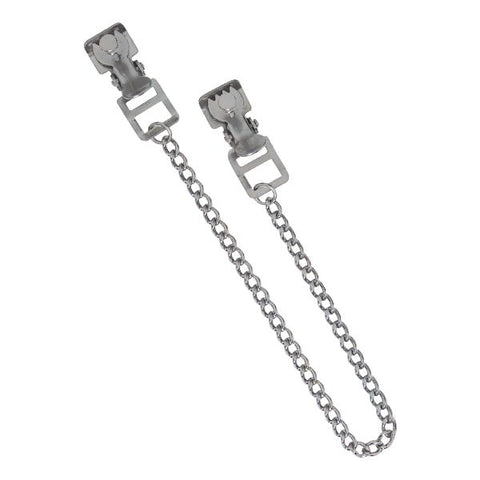 Toothy Metal Nipple Clamps by Spartacus Enterprises - Nipple and Clit Clamps