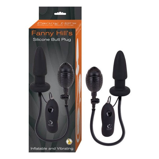 FANNY HILLS Silicone Inflatable & Vibrating Pleasure Plug
