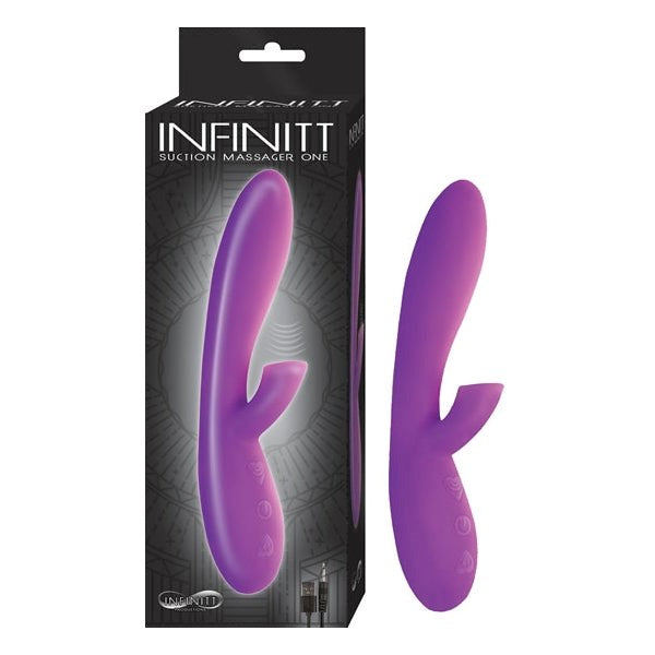INFINITT Suction Massager - Dual Stimulation for Euphoric Ecstasy - G-Spot Vibrators