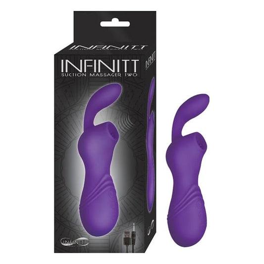 Infinitt Suction Massager Two 12 Vibrating And Sucking - Clit Ticklers and Pulsators