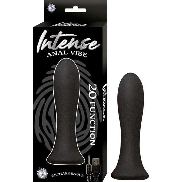 Nasstoys INTENSE Rechargeable Silicone Anal Vibrator - Anal Vibrators