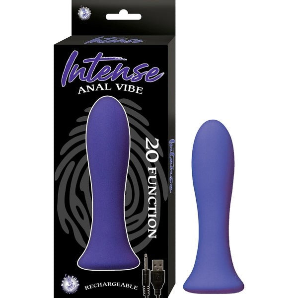 Nasstoys INTENSE Rechargeable Silicone Anal Vibrator - Anal Vibrators