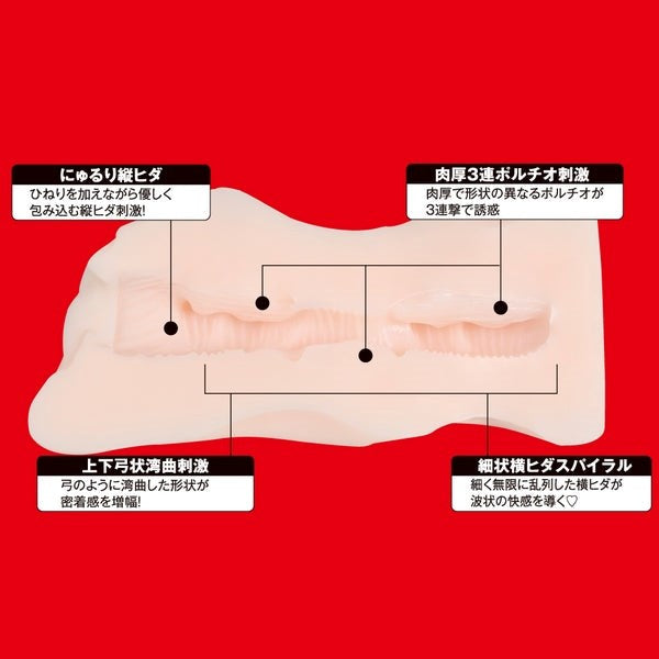 Japanese Real Hole - Kokona Yuzuki Pussy Onahole - Masturbators and Strokers