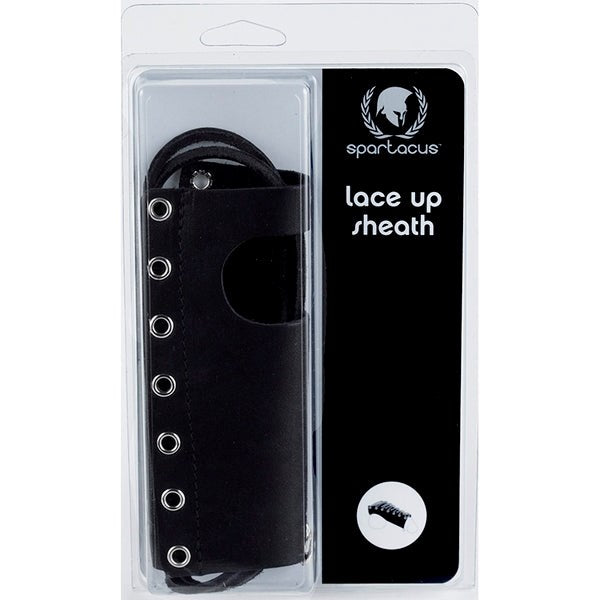 Spartacus Enterprises - Customizable Leather Cock Sheath - Ball and Cock Toys