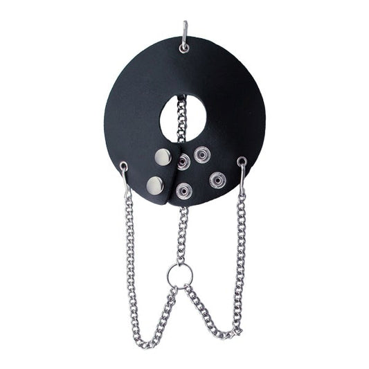 Spartacus Leather Parachute Weight Ball Stretcher - Heighten Sensations