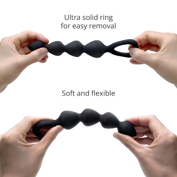 LOVE TO LOVE Bing Bang - Graduated Silicone Anal Pleasure Beads - Anal Beads and Balls