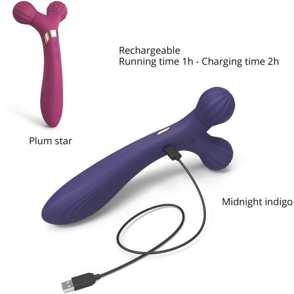 LOVE TO LOVE Fireball - Dual Motor Vibrating Massager for Relaxation and Pleasure - Body Wands